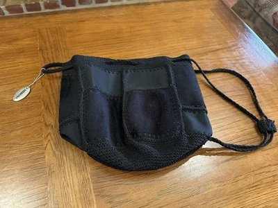 Bolso con cordón de ganchillo negro Merona para mujer - Usado en excelente estado Foto 1 de 4