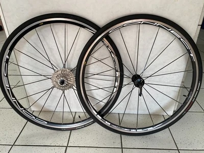 COPPIA RUOTE ROAD MICHE CONNECT 700 28" COMPLETE USATE - Immagine 1 di 3