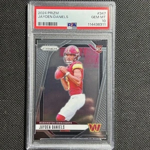 Prizm 2024 - ROTY Commanders Jayden Daniels #347 RC Rookie Gem ¡¡Como nuevo!! PSA 10 - Imagen 1 de 2