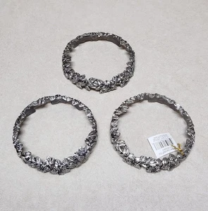 3 Rare Yankee Candle 2 wick Floral 🍃 Illuma Jar Topper Fall Autumn - Picture 1 of 3