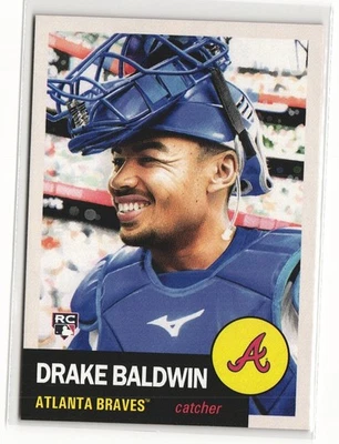 Juego vivo Topps MLB 2025 #870 DRAKE BALDWIN novato Atlanta Braves PR: 2.273 Foto 1 de 2