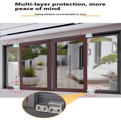 10pcs/set Clothing Clips Multi Function Pants Clips Leg Straps Clips Holder BII - Image 1 of 4