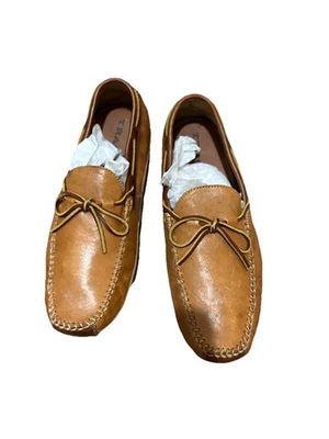 H.S. Zapatos Mocasines Trask Buffalo Cuero Sin Cordones Para Hombre Talla 10.5 Marrón Tostado 30-1292 Foto 1 de 4