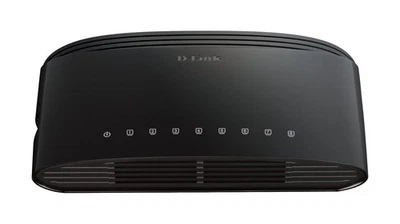 D-Link DES-1008D 8-Port Fast Ethernet Unmanaged Desktop Switch, Hub, Internet Sp - Image 1 of 3