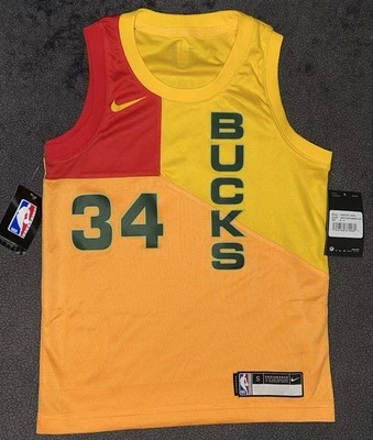 Camiseta Nike NBA Milwaukee Bucks Swingman Antetokounmpo Talla S Nueva con Etiquetas Foto 1 de 4