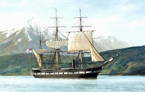 16 FOTOS UND ILLUSTRATIONEN DER HERAUSFORDERER EXPEDITION VON 1872-1876 - Bild 1 von 8