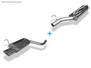  Komplettanlage ab Kat Mercedes CLK W208 - C208 Coupe u. A208 Cabrio - Bild 1 von 7