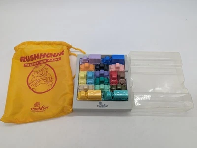 ThinkFun Rush Hour Traffic Jam Strategy Puzzle Logic Game Travel Bag - Image 1 of 4
