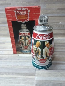 1999 Coca-Cola Historical Slogans Stein Series, 2nd in series, #3442 of 25000 - Picture 1 of 6