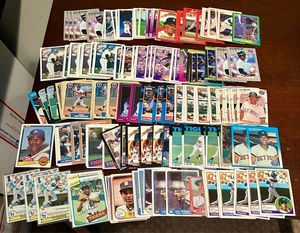 Lou Whitaker RIESIGES 390+ Premium Baseball Karten Lot Detroit Tigers HOF Einlagen - Bild 1 von 2