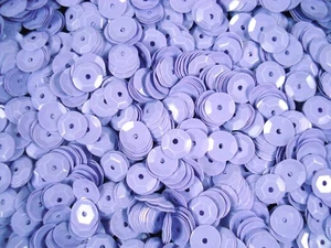 Lentejuelas 6mm Lila Opaco 25g Hágalo Usted Mismo Artesanía Costura Costura Decoración - Imagen 1 de 2