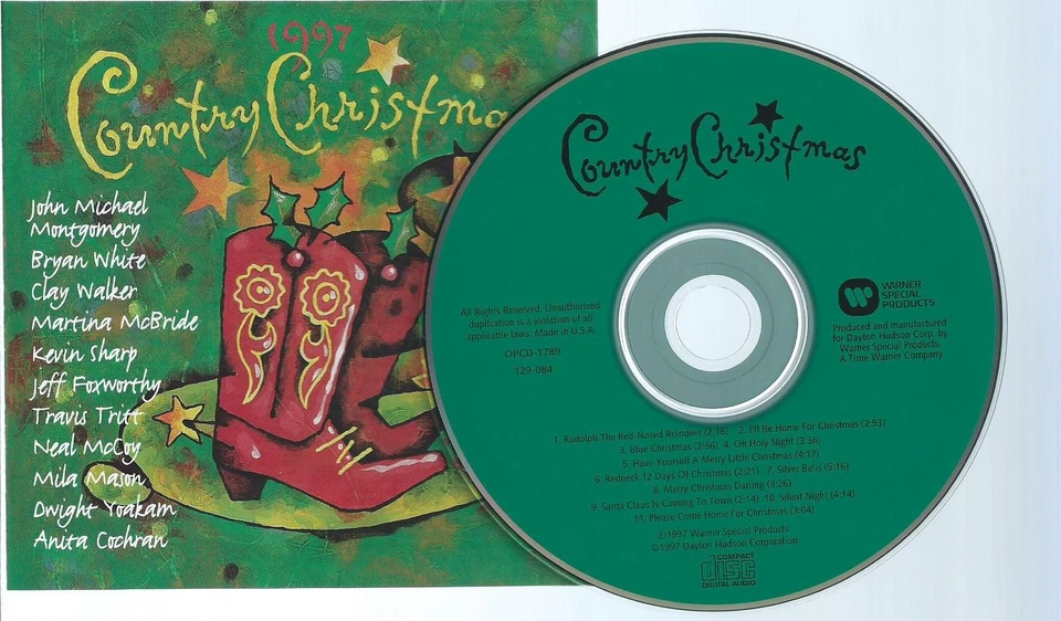 Country Christmas: 1997 - John Michael Montgomery|Bryan White|Clay Walker|Ma... - Image 1 of 1