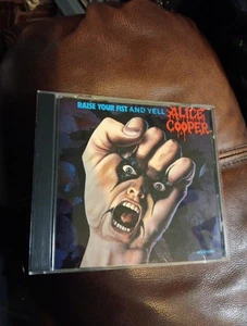 Raise Your Fist & Yell by Alice Cooper (CD, 1990 EXCELLENT TESTED FAST SHIPPING - Picture 1 of 8