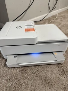 HP Envy 6400E All-In-One Wireless Color Inkjet Printer With Power Cord Tested - Picture 1 of 2