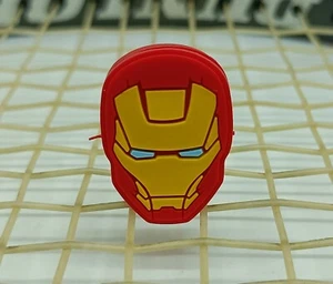 superhéroe hierro metal cabeza tenis raqueta amortiguador vibración amortiguador - Imagen 1 de 4
