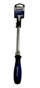 Kobalt 3/8 x 8" Slotted Screwdriver Magnetic Flat Head Tip Lifetime Guarantee - Picture 1 of 4