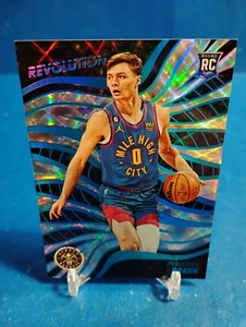 2022-23 Panini Revolution Christian Braun Future Frame Parallel RC /60 NUGGETS - Picture 1 of 3