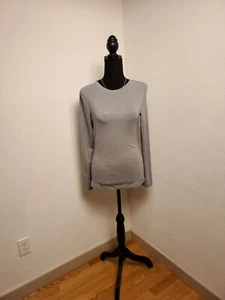 Calvin Klein Sweater Womens Large Long Sleeve  w/silver Glitter sz. xs - Picture 1 of 11