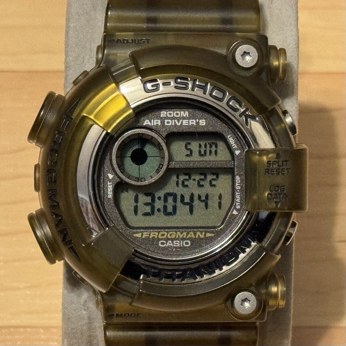 G-SHOCK FROGMAN Men Titanium Case Wristwatches | eBay G-SHOCK FROGMAN Men Titanium Case Wristwatches | eBay