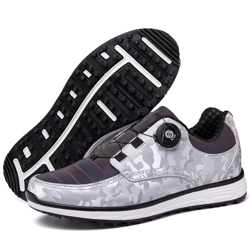 Zapatos de Golf Profesionales Hombres Gimnasio Ocio Tenis Caminar Botas Atléticas para Caminar Foto 1 de 4