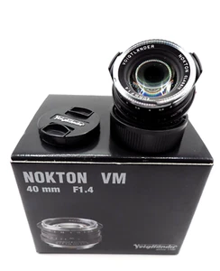 Ottica Voigtlander Nokton VM MC 1:1.4 f= 40mm Attacco Leica M - Imagen 1 de 18