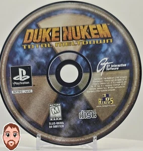 Duke Nukem Total Meltdown Playstation 1 Game Only *No Case or Manual!* - Picture 1 of 2