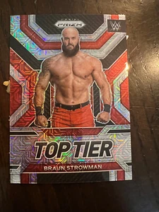 Braun Strowman 2023 Panini WWE Prizm Top Tier Mojo Prizm /25 - Picture 1 of 2