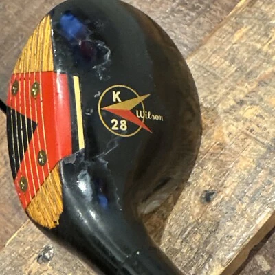 Wilson Staff Model K28 2 Wood Head Speed R Flex Fairway Wood 43” RH Leather Grip - Image 1 of 4
