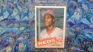Eric Davis 1985 Topps #627 rookie card, CINCINNATI REDS N/Mint - Bild 1 von 2
