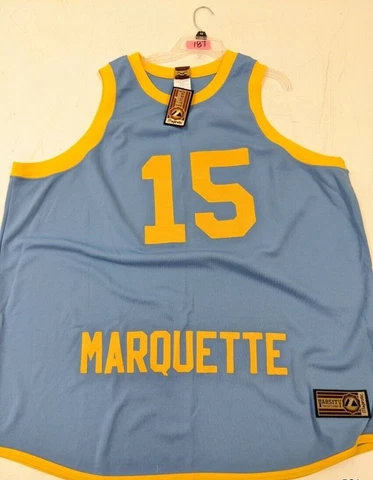 3X Marquette Golden Eagles NCAA Basketball Jersey Butch Lee's Old Number 15 NEW Cover