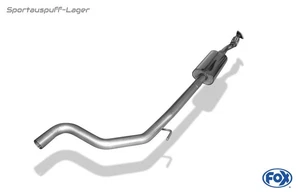 FOX Edelstahl Sport-Vorschalldämpfer Opel Corsa E 1.4 Turbo - Afbeelding 1 van 4