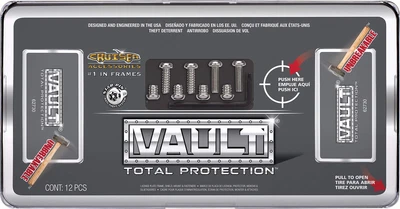 Cruiser Accessories 62730 Vault placa escudo/cubierta, cromo/transparente Foto 1 de 4