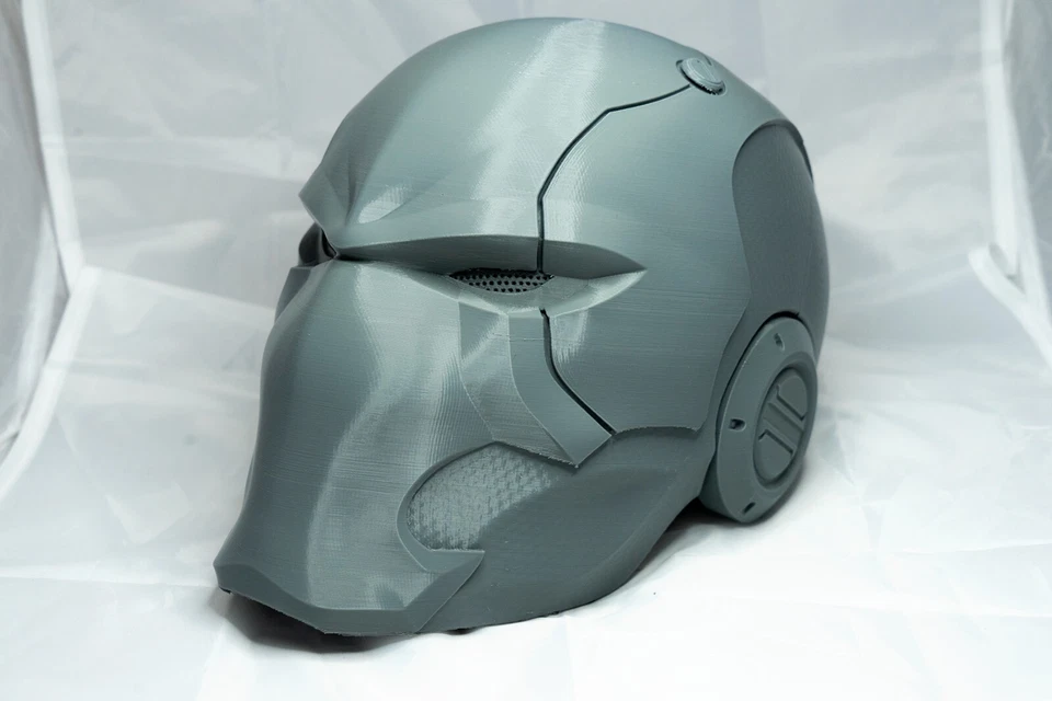 DC Rojo Ronin Fan Art Cosplay Disfraz Casco Máscara Impresión 3D Foto 1 de 4