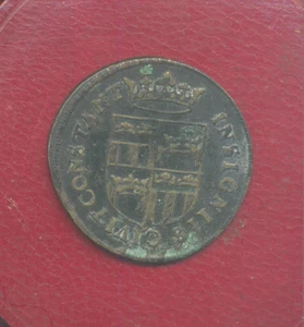 Jeton H. K TURCKISH KEISER / CONSTANTIN SIGNIIS CIVIT Constantinople Turqueries - Bild 1 von 2