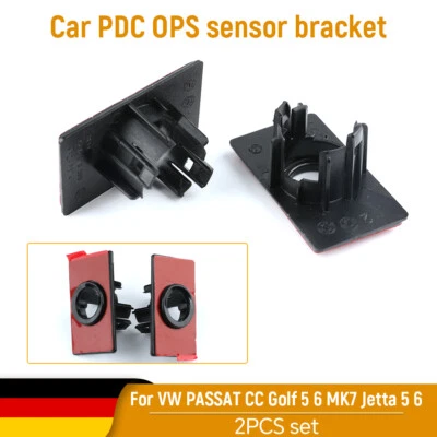 Kit de 2 piezas coche PDC OPS sensor soporte para VW PASSAT CC Golf 5 6 MK7 Jetta 5 6 - Imagen 1 de 4