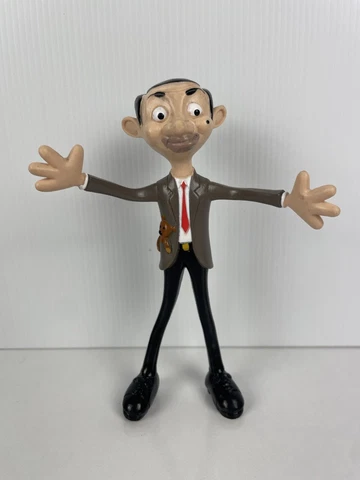 Mr Bean Bendable Posable Toy - Action Figure Sensory Tiger Aspects NJCrocs (L) Cover