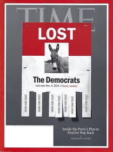 Time Magazine Lost The Democrats Adrift Donkey June 9th 2025 China Rising - Bild 1 von 1