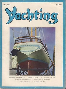 Yachting May 1947 Choosing A Skipperm Sailing at Night 032217nonDBE - Picture 1 of 1