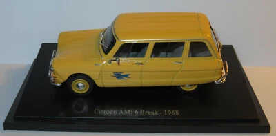 UH UNIVERSAL HOBBIES CITROEN AMI 6 BREAK 1968 POSTES POSTE PTT 1/43 BLISTER BOX - Photo 1/4