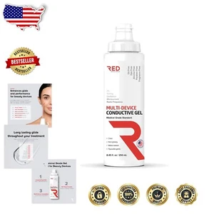 Non-Sticky & Quick-Drying Conductive Gel for Effortless Skincare Applications - Picture 1 of 10