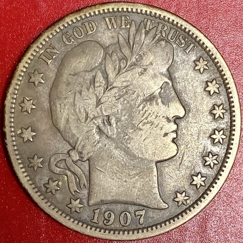 1907-D BARBER HALF Cover