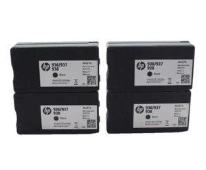 4er Pack / Original HP 936/937/938 Ersatz Drucker Tintenpatronen - SCHWARZ - Bild 1 von 7