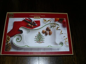 Spode Christmas Sleigh Platter  13.5" new in box - Picture 1 of 2