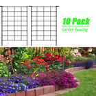 10 PCS Garden Fence Panel Folding Fences Rustproof Landscape Wire Fencing Border