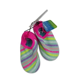 Speedo Zapatos Agua Rosa Multi Sin Cordones Botín Protección UV Bebé Niña Talla S 5/6 - Imagen 1 de 7