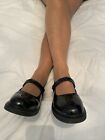 Dr Martens leather Black Mary Jane shoes size 5 EUR 38 US 7