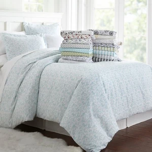 Elegant Ultra Soft 3PC Printed Duvet Cover Set by Kaycie Gray Fashion Collection - Picture 1 of 19