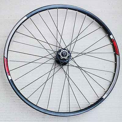 26" Vorderrad Shimano HB-M475 6 Loch Disc Nabe DT Swiss Speiche Felge Rodi 460 - Bild 1 von 4