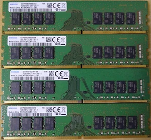 Samsung 64 GB (4 Stück je 16 GB) PC4-19200 DDR4-2400 - Bild 1 von 1