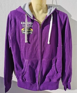 Ford Mustang Kapuzenjacke 302 V8 XL Muscle Car Heavy Cotton Just Hoods JH052 - Picture 1 of 3